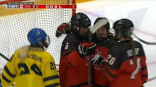 Charlotte Pieckenhagen makes it 9-0🔥 #U18WomensWorlds