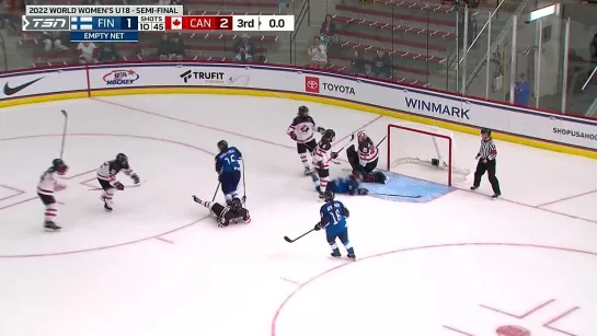 Finland vs Canada (SF) - 2022 IIHF Ice Hockey U18 Womens World Championship (12/06/2022))