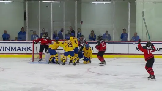 Canada vs Sweden - 2022 IIHF Ice Hockey U18 Womens World Championship (07/06/2022)