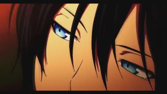 him eyes