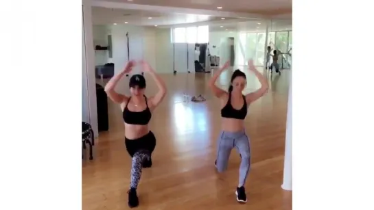 @msleamichele So much fun trying a new workout today at body by Simon with this babe Cara Santana