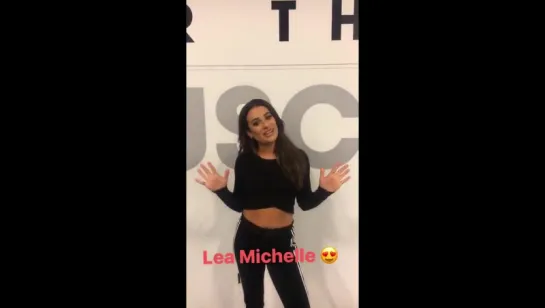 Lea at the NYC Shape Body Shop (October 22, 2016)