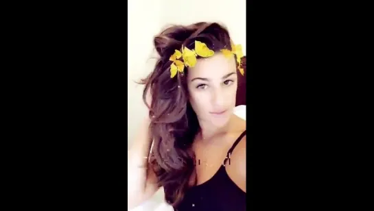 Lea on Snapchat - #bedhead (September 3, 2016)