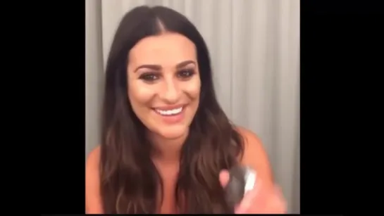 Lea Michele live chatting with fans on Byrdie Beautys Facebook Page (August 01, 2016)