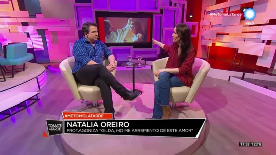 Natalia Oreiro en Tomate la tarde (1 de 2)