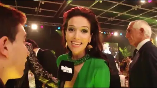 Natalia Oreiro en los premios Martin Fierro 2016