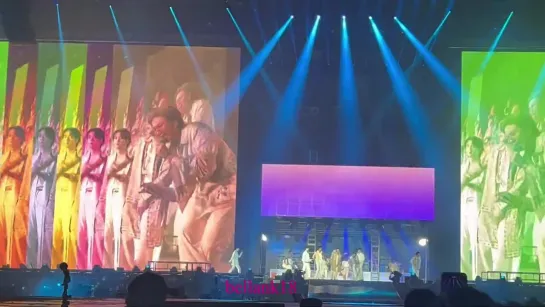 BTS -  LGO + BOY WITH LUV  PTD On Stage. Las Vegas. Day 1