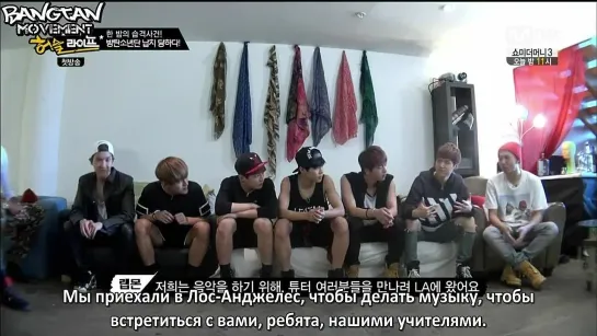 American Hustle Life – EP.1 Энергичная жизнь BangTan в Америке [2014]  ~FSG Bangtan Movement