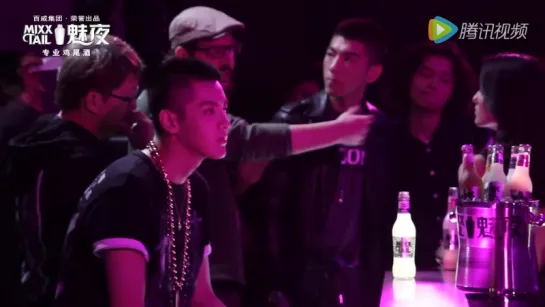 160506 Kris WuYiFan @ Mixxtail - Drowsy Bartender Fan BTS