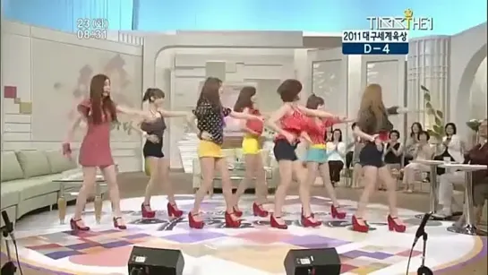 [Clip] 110823 T-ara - Roly Poly @ KBS Morning Place