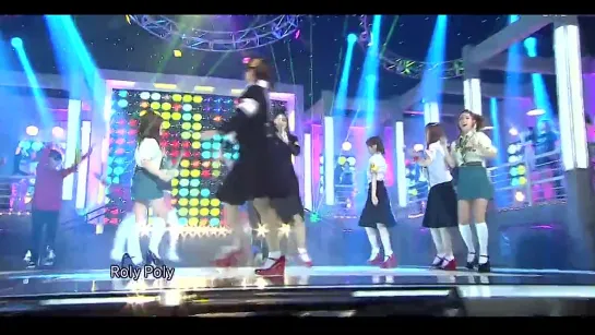 110821 T-ara - Roly Poly @ Inkigayo