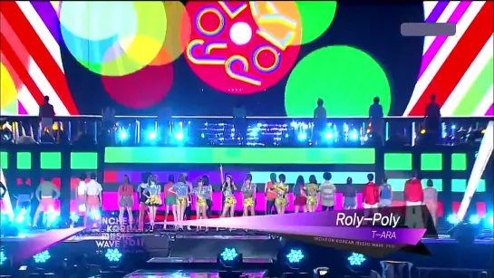 110813 T-ara - Roly Poly @ Incheon Korean Music Wave