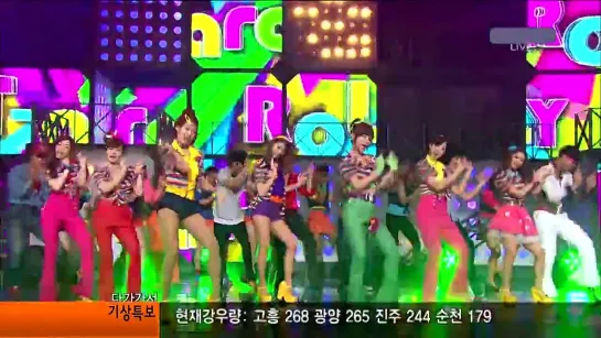 110709 T-ara - Roly Poly @ Music Core