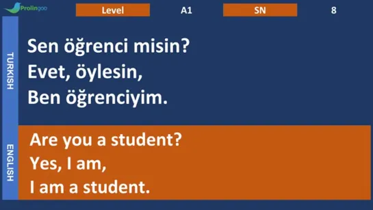 (prolingoo) Learn Turkish While Sleeping. Most Important Turkish Phrases and Words