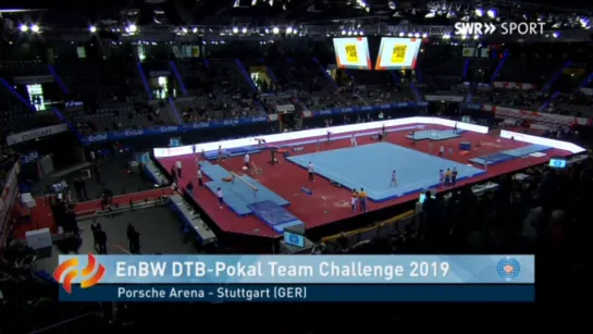 Женский командный финал в Штутгарте на EnBW DTB-Pokal 2019