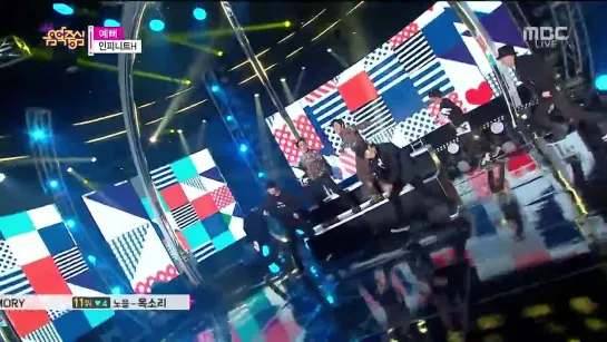 [14.02.15] Infinite H - Pretty | MBC Music Core