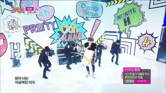 [31.01.15] INFINITE H  - Pretty | Show Music Сore