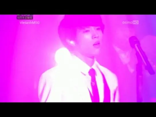 111008 Woohyun (Infinite) - I Will Write You a Letter @ Immortal Song 2