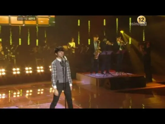 111105 Woohyun (Infinite) - Passion @ Immortal Song 2