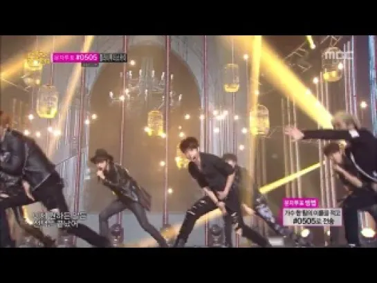 [31.05.14] INFINITE -   Last Romeo+ MC (Sunggyu & L)| MBC Music Core.720