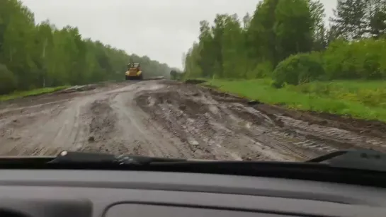 Трасса Омск-Муромцево (02.06.2019)