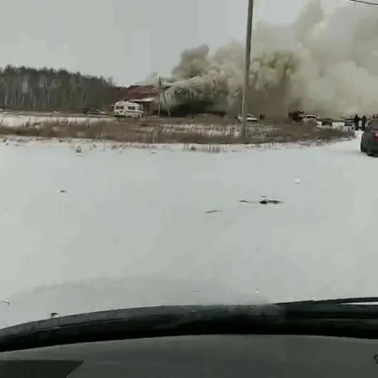 Пожар в Азово (08.12.2019)