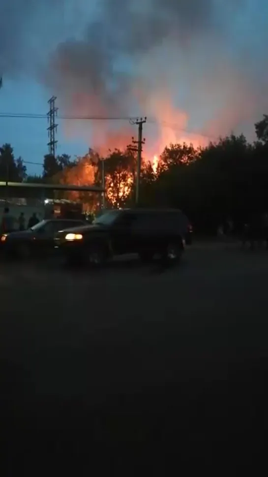 Пожар на Красноярском тракте (28.07.2019)