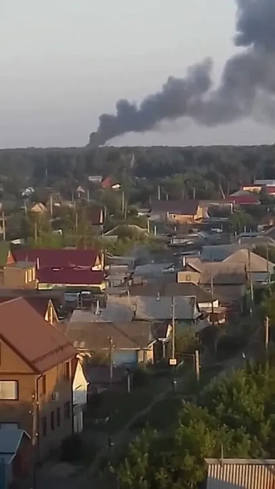 Пожар в районе СНТ Зеленый берег (16.07.2019)