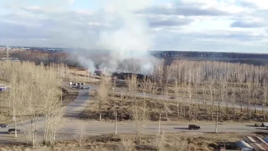 Пожар на ул. Волгоградская, 24 (21.04.2019)