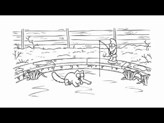 SIMON'S CAT In : 'Icecapade'