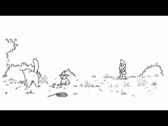 SIMON'S CAT In : 'Hop It'