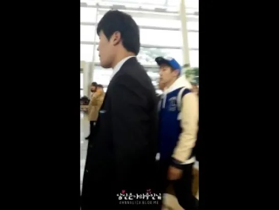 |FANCAM| 131029 Incheon Airport