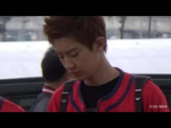 |FANCAM| 130728 Incheon Airport (Chanyeol focus)