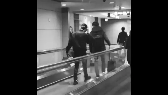 [FANCAM] 161203 EXO Baekhyun @ ICN Airport