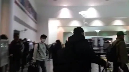 [FANCAM] 160214 EXO @ LA Airport