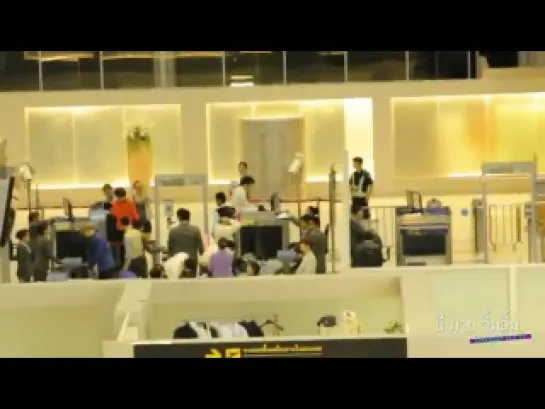 [FANCAM] 130316 EXO-K @ Suvarnabhumi Airport (back to korea)