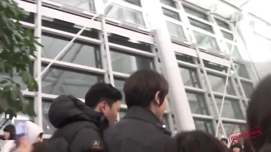 [FANCAM] 130114 EXO @ Incheon Airport.