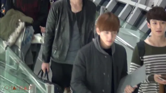 [Fancam] 121126 EXO ♥ @ Suvarnabhumi Airport