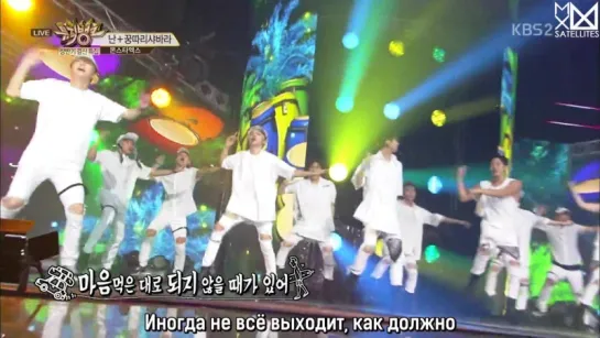 [RUS.SUB][24.06.2016] HOT SUMMER Special Stage (Music Bank)