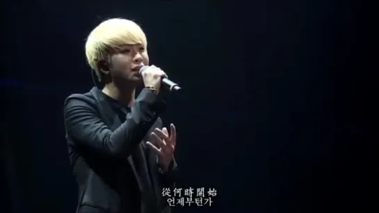 [PERF] Youngjae live - Confession of a friend (2AM cover) ATW DVD (HD)