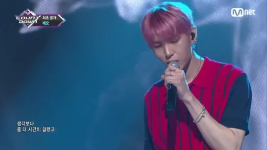 180802 LEO(VIXX) - Nowadays @ MCountdown Comeback Stage