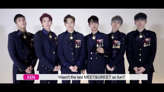 [MESSAGEs] VIXX Mwave Meet & Greet Message