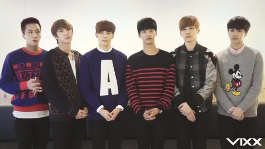 [VIXX] HAPPY NEW YEAR MESSAGE 2015