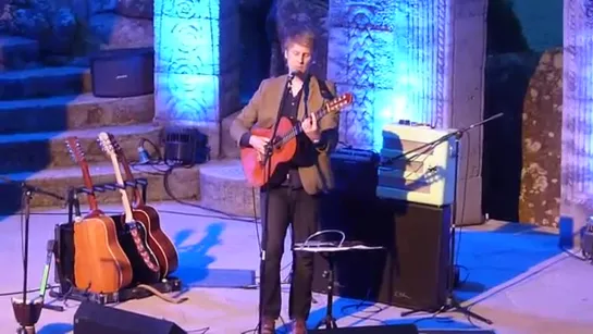 Scott Matthews / As The Day Passes/ Minack Theatre Cornwall/17.5.18