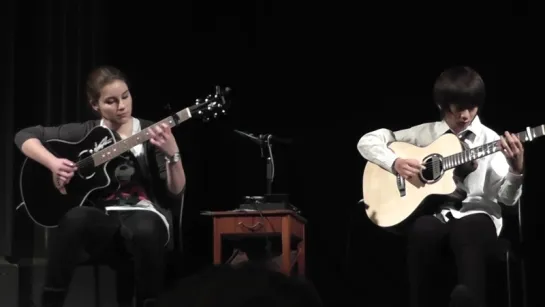 Sungha Jung and Gabriella Quevedo plays Billie Jean by Michael Jackson