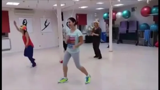 Зажигательная Zumba. Тренер Ольга Зубова