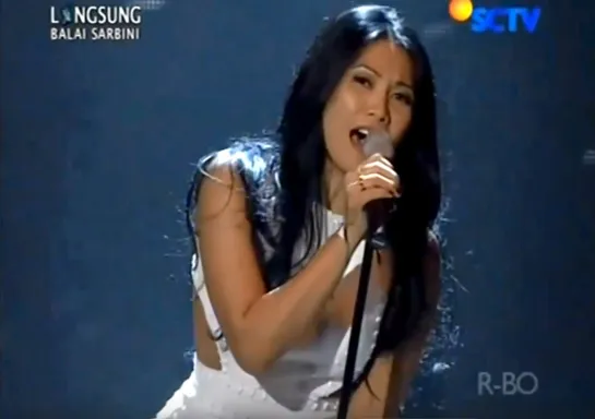 Anggun - Snow on the Sahara + Rose in the Wind (Kembali) Live 2014, Indonesia's Got Talent