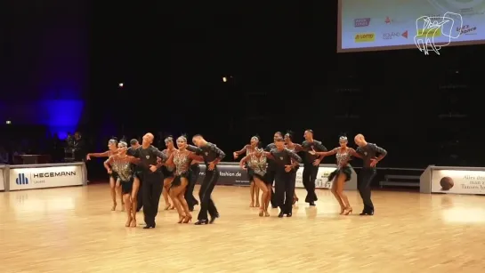 Vera Tyumen Latin Team RUS  2016 World Formation Latin  DanceSport Total