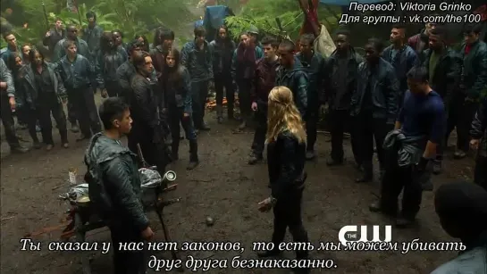 The 100 - Murphy's Law Clip (Rus  Sub)