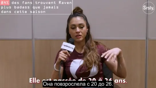 The 100 - Interview with Lindsey Morgan (rus sub)